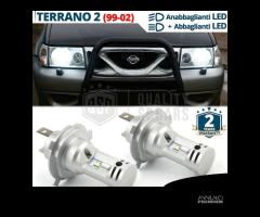 Kit Luci LED H4 Per Fari NISSAN TERRANO 2 99-02