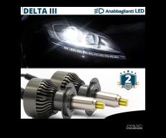 KIT Lampade LED H7 Lancia Delta 3 Fari LENTICOLARI