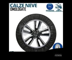 Calze da Neve per Auto OMOLOGATE Italia e Europa