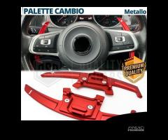 PALETTE Cambio Volante per VOLKSWAGEN Paddle Rosse