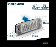 Luci Targa LED Per Mercedes CLASSE G W463 CANBUS - 9