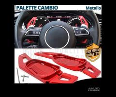 PALETTE Cambio al Volante per AUDI RS Paddle Rosse