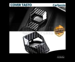 Cover Pulsante Accensione Auto Copritasto CARBONIO