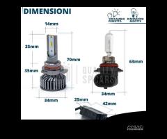 Kit Luci LED HIR-2 PER Toyota Yaris XP130 Hybrid - 6