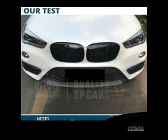 GRIGLIE per BMW X1 F48 Mascherine Nera Diamond