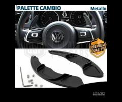 PALETTE Cambio Volante per VOLKSWAGEN Paddle Nere