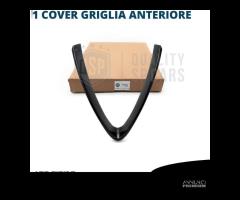 Cover Griglia V per Alfa Romeo Stelvio Nero Lucido