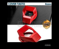 Cover Pulsante Accensione Auto Copritasto ROSSO