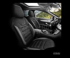 COPRISEDILI per Volvo S40 S60 S80 Alcantara Pelle - 6