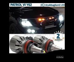 Kit Full LED H11 PER NISSAN PATROL 6 Y62 CANBUS