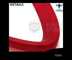 Cover Griglia per Alfa Romeo Giulia Cornice Rossa - 7