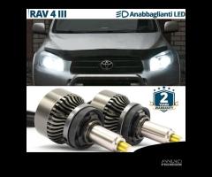 Kit LED H11 per TOYOTA RAV4 3 Luci Bianco Puro