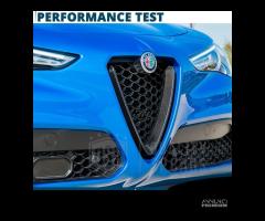 Cover Griglia per Alfa Romeo Stelvio Carbonio Nero