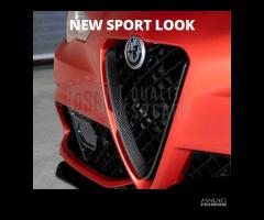 Cover Griglia per Alfa Romeo Stelvio Carbonio Nero - 12