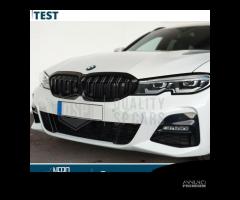 GRIGLIA Doppio Rene per BMW Serie 3 G20 G21 Nera