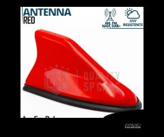 Antenna PINNA SQUALO Rossa con Gomma VERA Ricezion