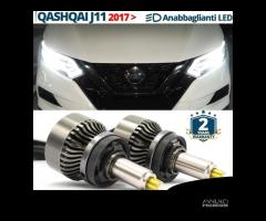 Kit LED H11 per NISSAN QASHQAI J11 DA 2017 Canbus