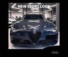 Cover Griglia per Alfa Giulia Cornice Nero Lucido - 7