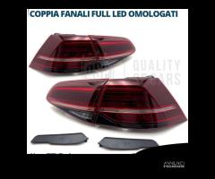 FANALI LED Per Vw Golf 7 7.5 Freccia DINAMICA - 2