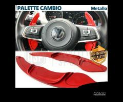 PALETTE Cambio Volante per VOLKSWAGEN Paddle Rosse