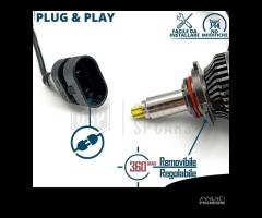 Kit Lampadine LED HIR-2 PER Fari Toyota iQ Canbus - 9