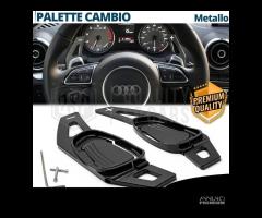 PALETTE Cambio al Volante per AUDI RS Paddle Nere