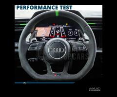 PALETTE Cambio al Volante per AUDI RS Paddle Nere - 9