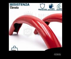 COPRIVOLANTE per SAAB Effetto FIBRA CARBONIO Rosso - 8