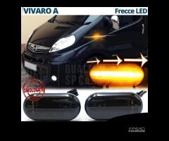 Frecce LED per OPEL VIVARO A Dinamiche NERE Fumè