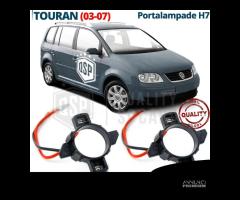 ADATTATORI H7 VW TOURAN 1T per Montaggio KIT LED