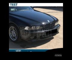 GRIGLIE Doppio Rene per BMW Serie 5 E39 Nero Lucid