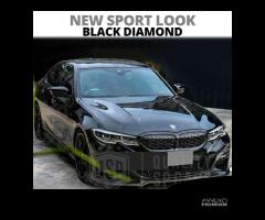 GRIGLIA per BMW Serie 3 G20 G21 Diamond Nera - 8