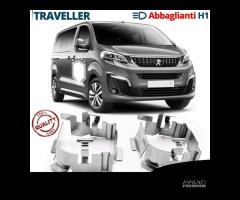 Adattatori LED H1 Portalampada Per Peugeot TRAVELL