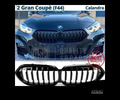 GRIGLIA per BMW Serie 2 Gran Coupe F44 Nera Lucida