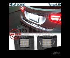 Luci Targa LED Mercedes GLA X156 Placchette CANbus