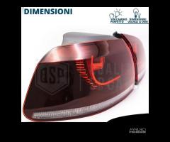 Fanali Posteriori LED Golf 6 VI Freccia DINAMICA - 12