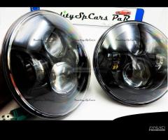 2 FARI LED 7'' Per SUZUKI JIMNY 4 Bianco Ghiaccio - 12