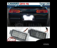 Luci TARGA LED Chevrolet CAMARO 5 Placchette 6500K