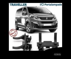 ADATTATORI PER Peugeot TRAVELLER montaggio LED H7