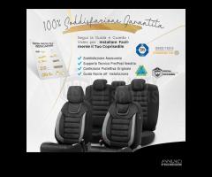 SET COPRISEDILI per Bmw X4 X5 X6 Pelle e Alcantara - 12