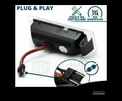 Luci TARGA LED CHEVROLET Aveo T300 CANbus 6500K