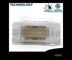 Luci LED Vano Piedi BMW Serie 3 E36 Luce Bianca - 7