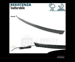 SPOILER LED Posteriore BMW Serie 6 7 Adesivo NERO - 11