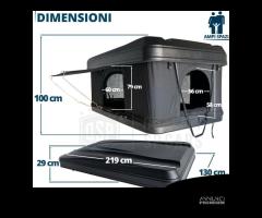 Tenda da Tetto Auto Maggiolina Rigida Professional - 20