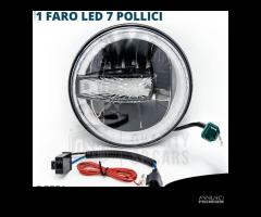 FARO LED DRL 7'' Moto HARLEY DAVIDSON Luce Bianca