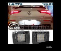 Luci Targa LED Mercedes CLA W118 Placchette CANbus