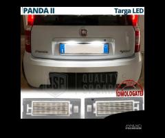 Placchette Luci TARGA LED PER Fiat PANDA 2 CANbus