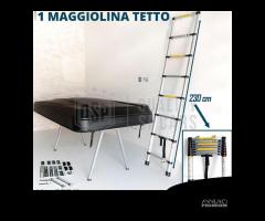 Tenda da Tetto Maggiolina Rigida Professionale 3 P