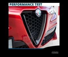 GRIGLIA Anteriore Alfa Romeo Stelvio IN CARBONIO - 6