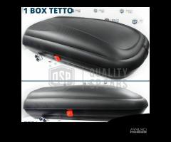 Baule BOX Tetto + BARRE Portatutto per Volvo S90 - 15